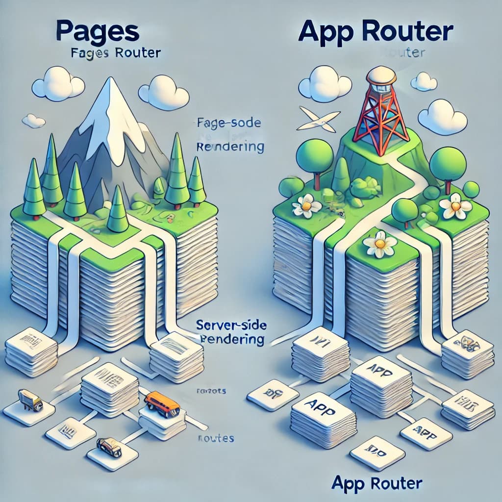App router vs Pages router